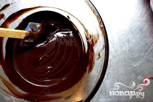 Шоколадные пирожные с мятным ликером - фото шаг 1