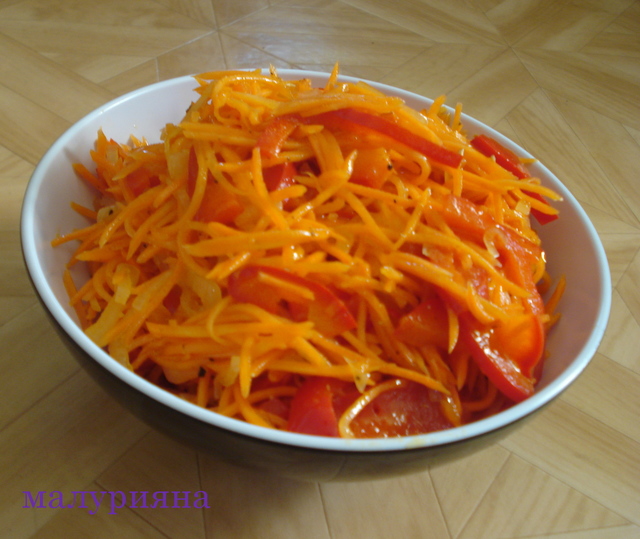 Фото к рецепту: Морковный салат