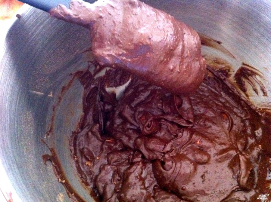 Шоколадные колбаски из печенья - фото шаг 5