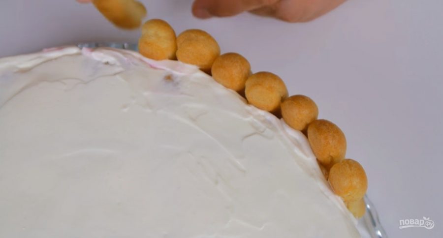 Закусочный торт "Дамские пальчики" - фото шаг 10