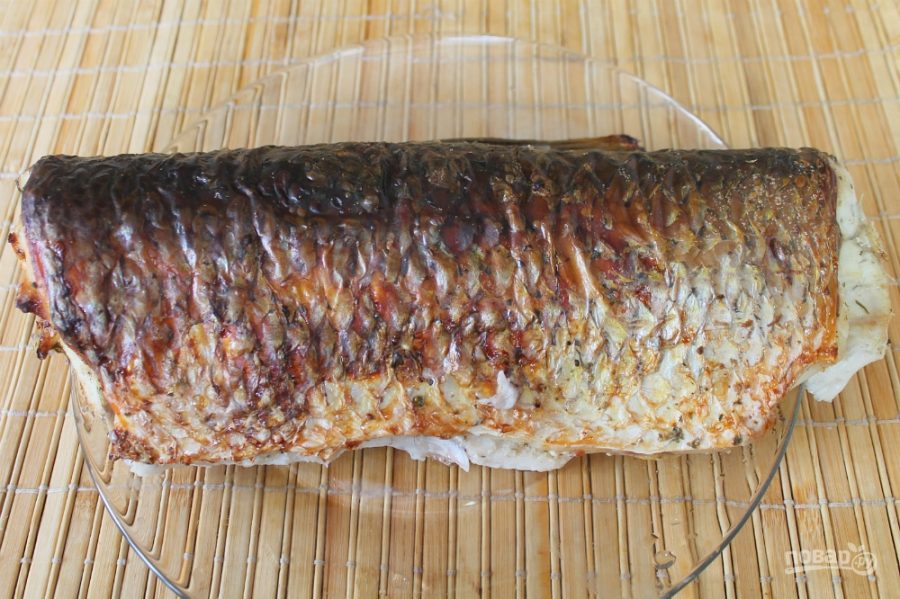 Рыба в кефире в духовке - фото шаг 8