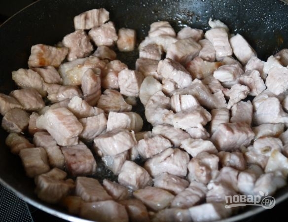Паста из свинины со сливками - фото шаг 2
