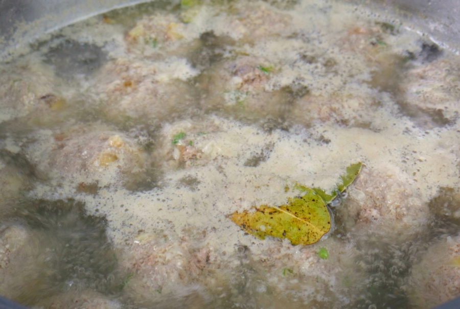 Суп с фрикадельками без зажарки - фото шаг 4