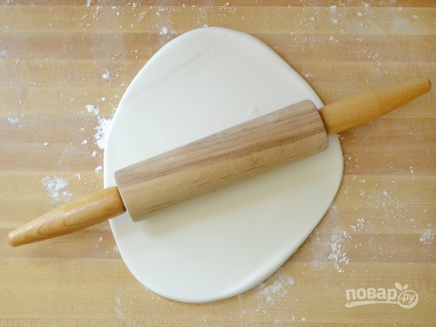 Сахарная мастика для капкейков - фото шаг 6