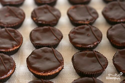 Шоколадные пирожные с шоколадным кремом - фото шаг 5