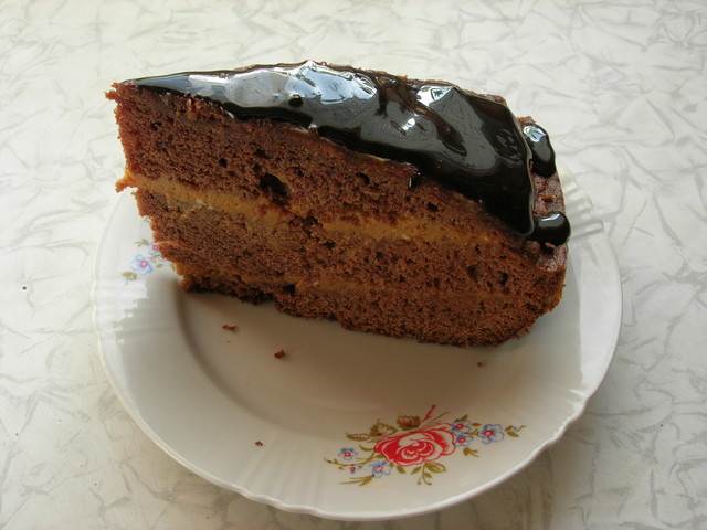 Фото к рецепту: Шоколадный торт. видео