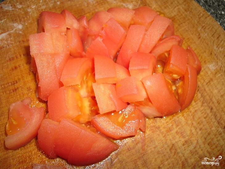 Уха из семги с помидорами - фото шаг 4