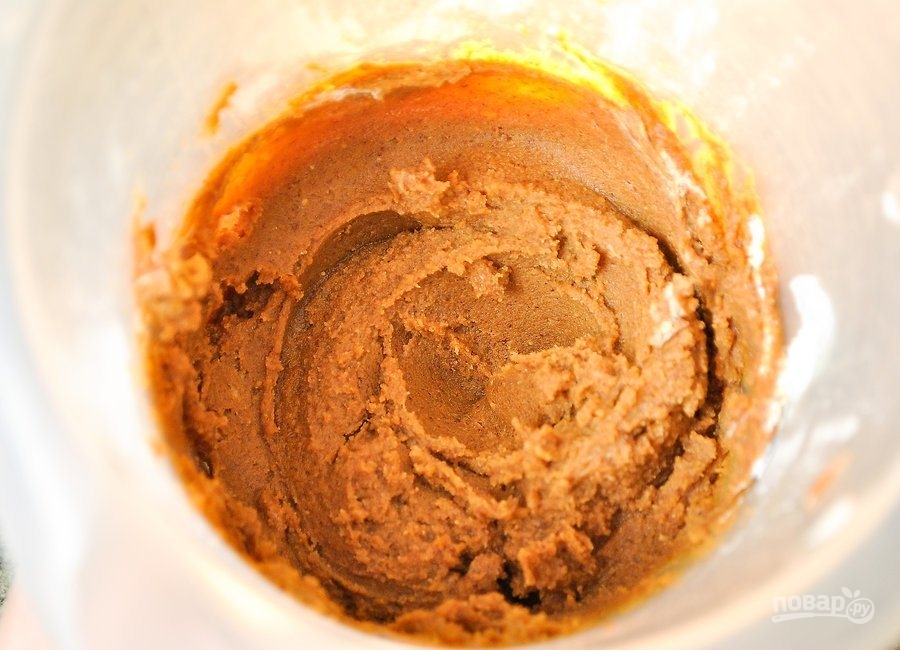 Парфе с арахисовым маслом и шоколадом - фото шаг 1