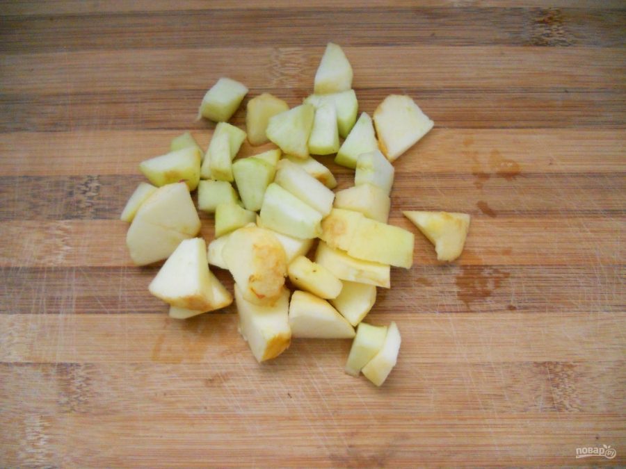 Яблочный пудинг - фото шаг 1