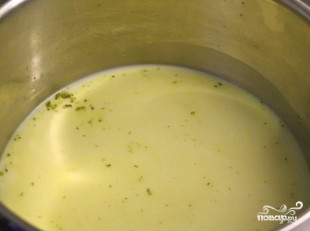 Сырный суп из твердого сыра - фото шаг 8
