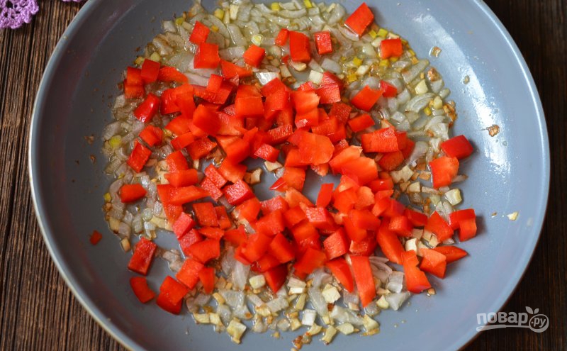 Рис с овощами и креветками - фото шаг 4