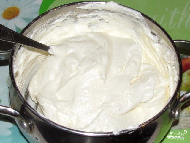 Творожный крем для бисквита - фото шаг 4