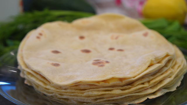 Фото к рецепту: Мексиканские лепешки тортильи
