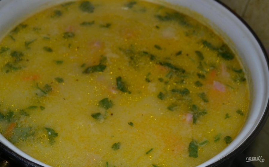 Суп с сосиской - фото шаг 4