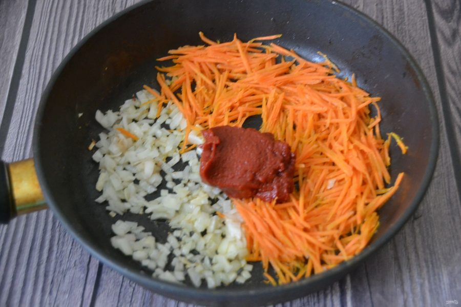 "Ёжики" с рисом и морковью - фото шаг 9