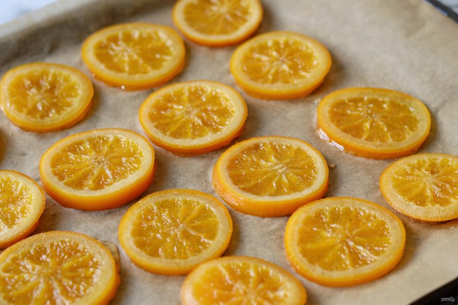 Карамелизированные апельсины - фото шаг 7