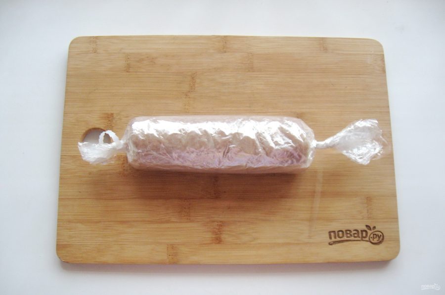 Домашняя колбаса в пакете - фото шаг 9