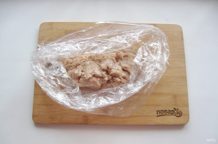 Домашняя колбаса в пакете - фото шаг 7