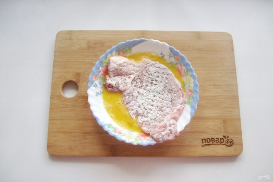 Свиной карбонат на сковороде - фото шаг 5