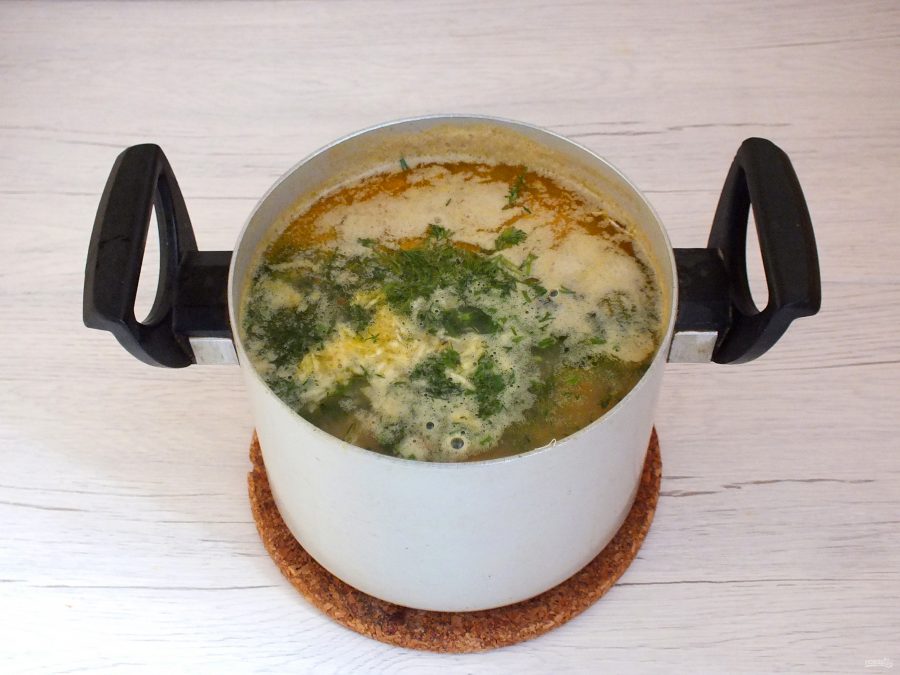 Чечевичный суп с говядиной - фото шаг 8