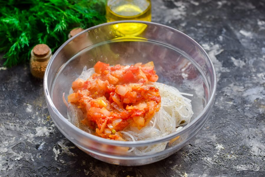 Тайский салат с морепродуктами - фото шаг 6
