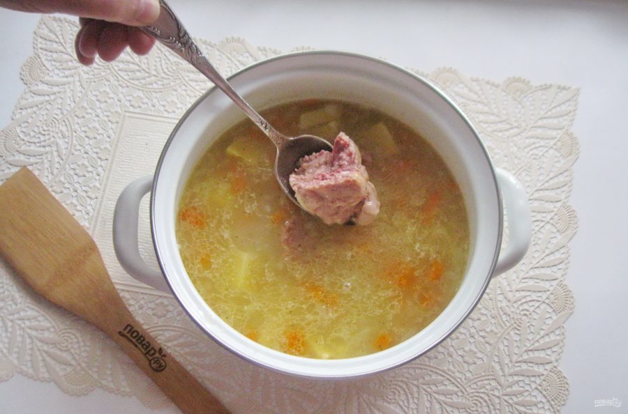 Рисовый суп с тушенкой - фото шаг 7