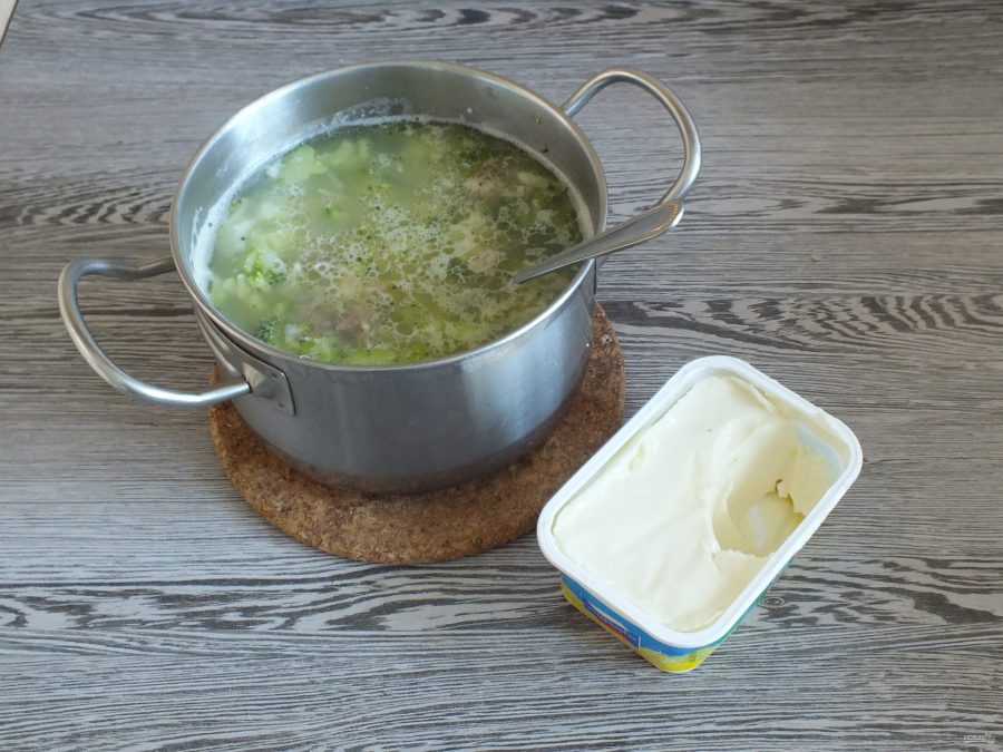 Суп с говядиной и брокколи - фото шаг 6