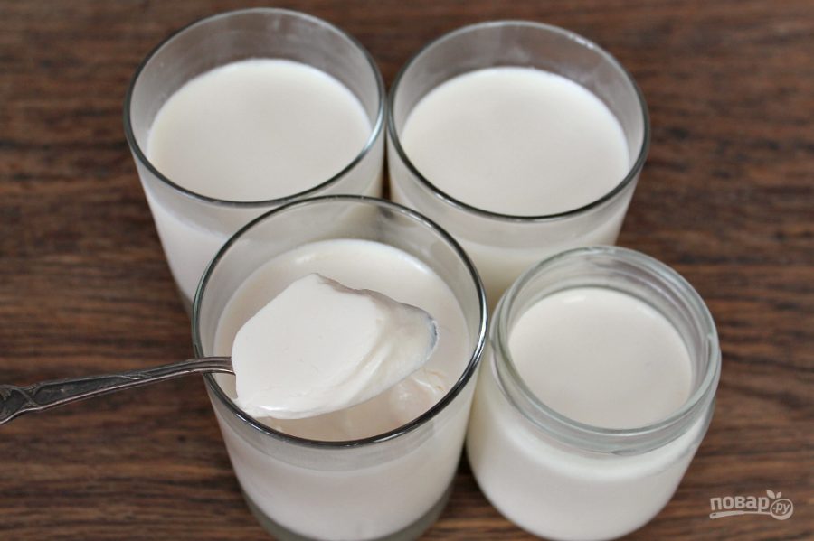 Йогурт из топленого молока - фото шаг 6