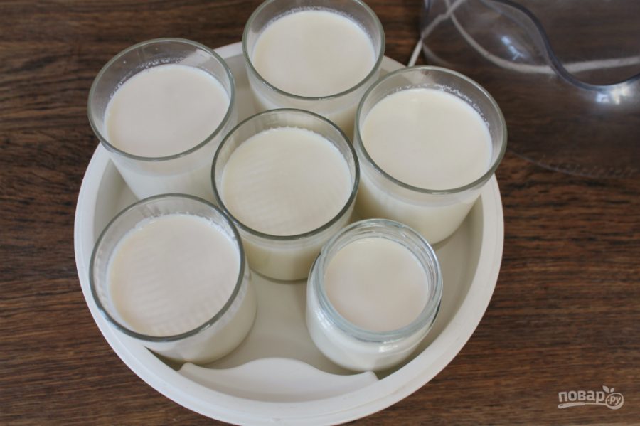 Йогурт из топленого молока - фото шаг 5