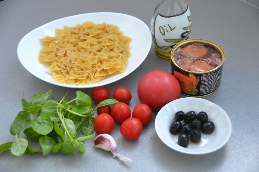 Итальянский салат с тунцом - фото шаг 1