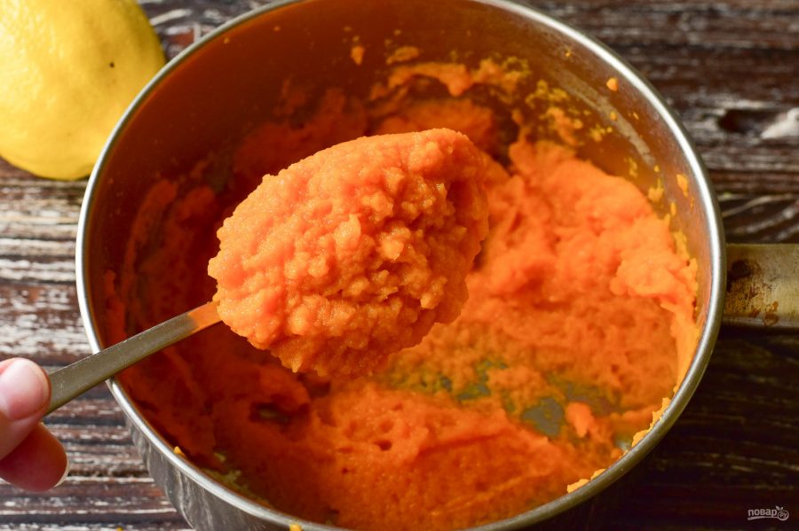 Морковный мармелад с желатином - фото шаг 3