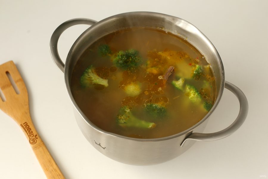 Овощной суп с говядиной - фото шаг 7