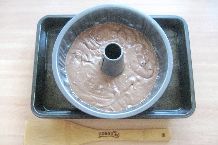 Шоколадный кекс-пудинг - фото шаг 9