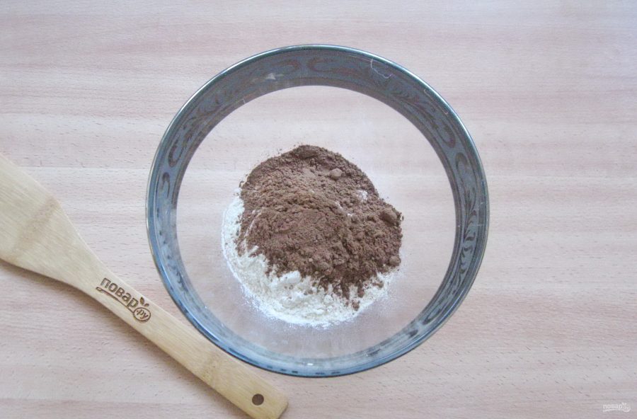 Шоколадный кекс-пудинг - фото шаг 2