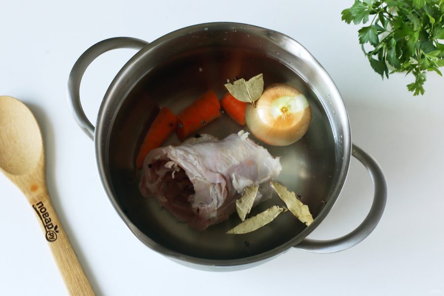 Картофельный суп с кроликом - фото шаг 2