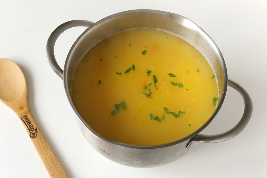 Картофельный суп с кроликом - фото шаг 8