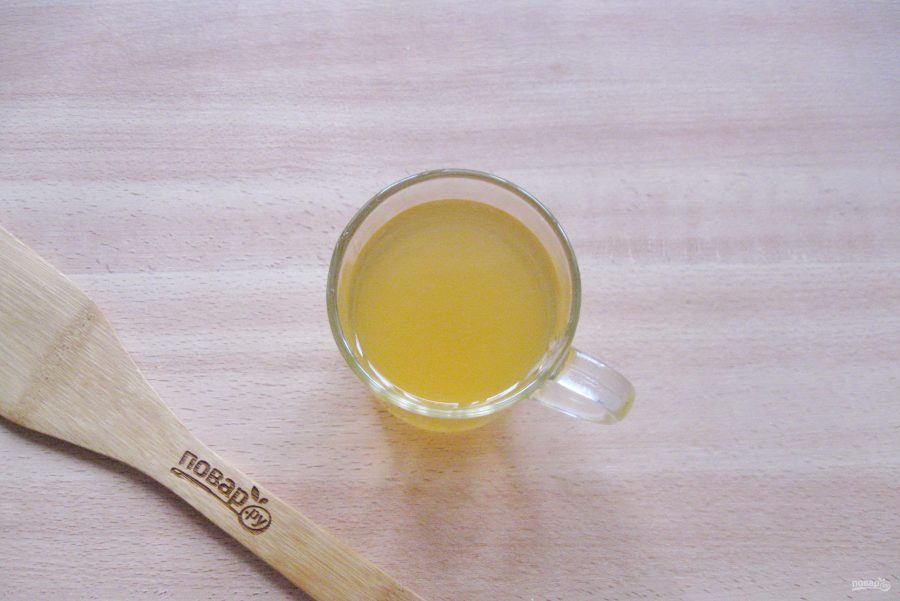 Заварной крем на апельсиновом соке - фото шаг 6