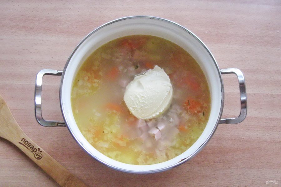 Суп с бужениной - фото шаг 9