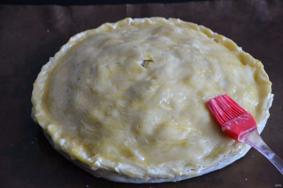 Лезгинский пирог с мясом и картофелем - фото шаг 13