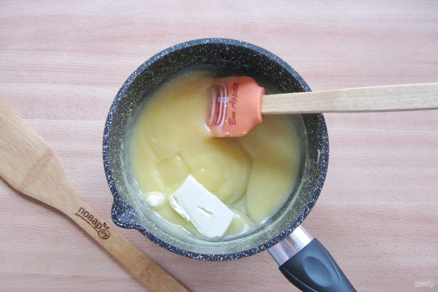 Заварной крем на апельсиновом соке - фото шаг 10