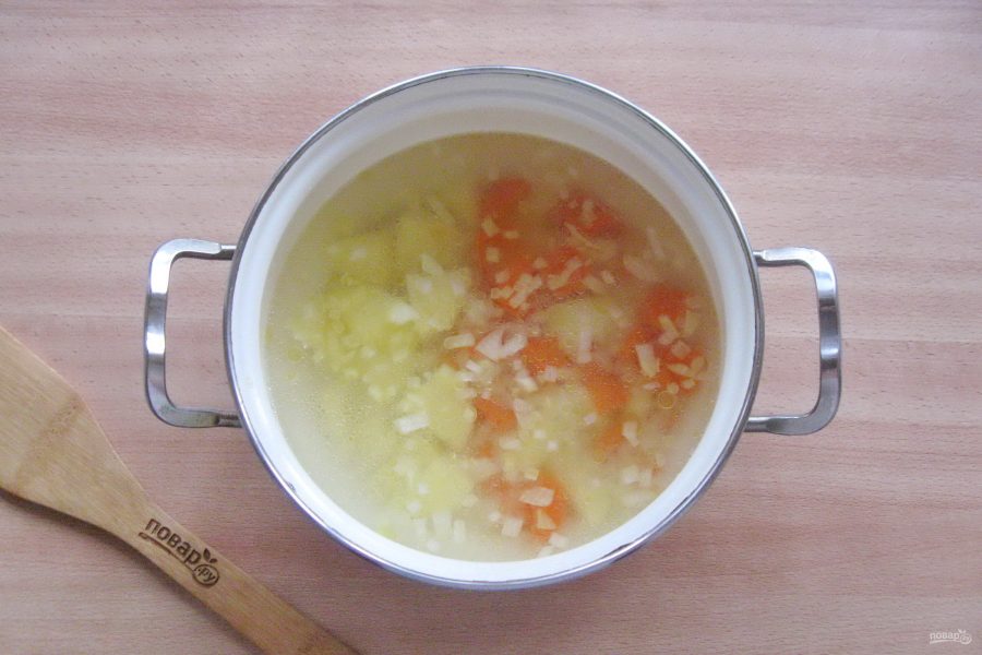 Суп с бужениной - фото шаг 5