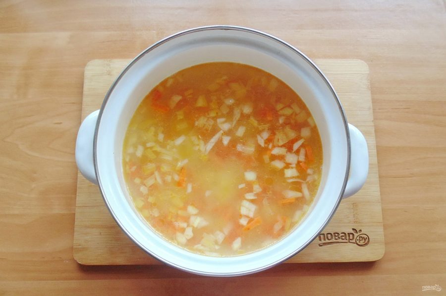 Суп из трески со сливками - фото шаг 8