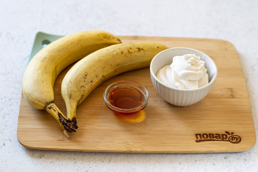 Мороженое из банана и кокосового молока - фото шаг 1