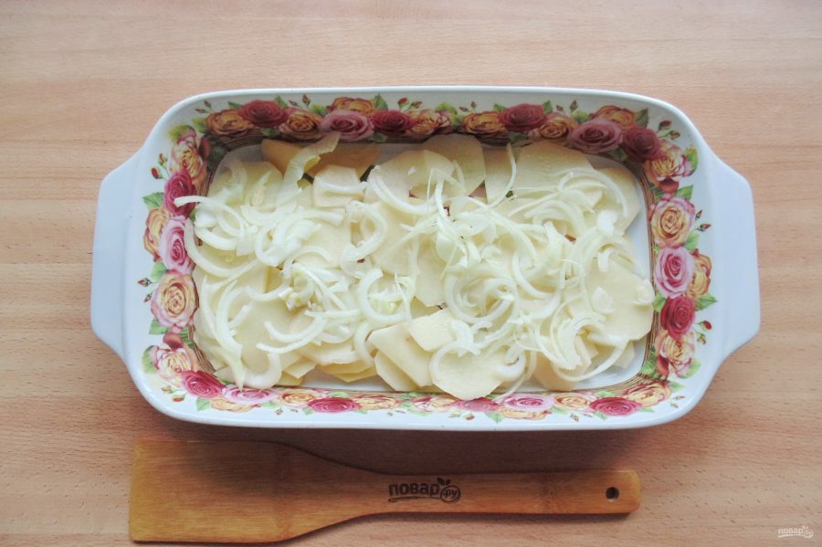 Белый амур в духовке с картошкой - фото шаг 3