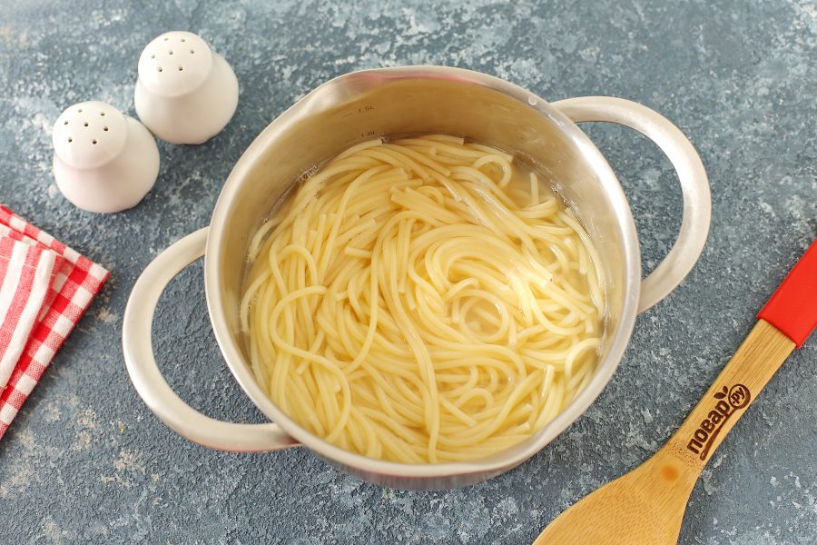 Спагетти по-милански - фото шаг 6