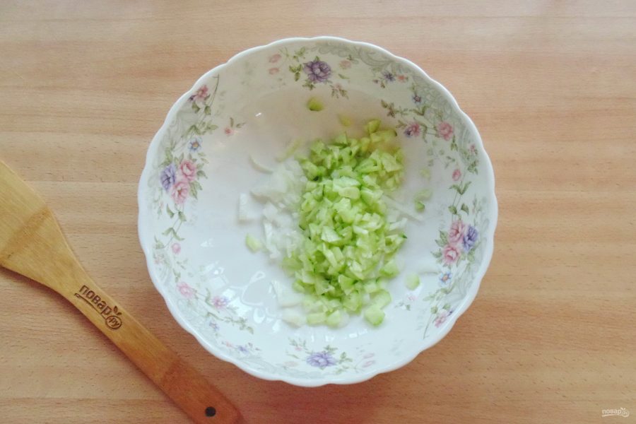 Шведский салат с сельдью - фото шаг 2