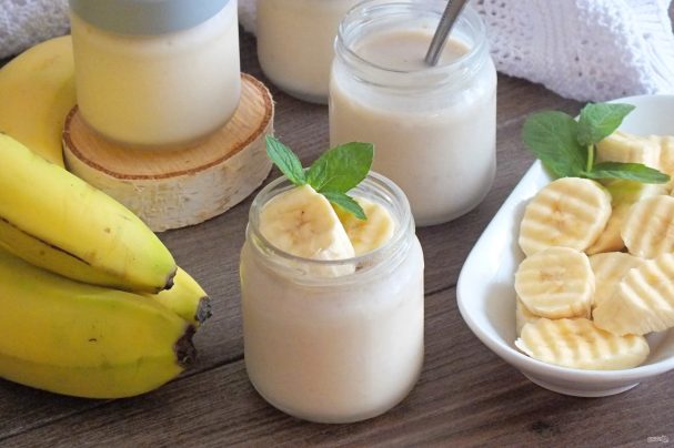 Домашний йогурт "Банановый"