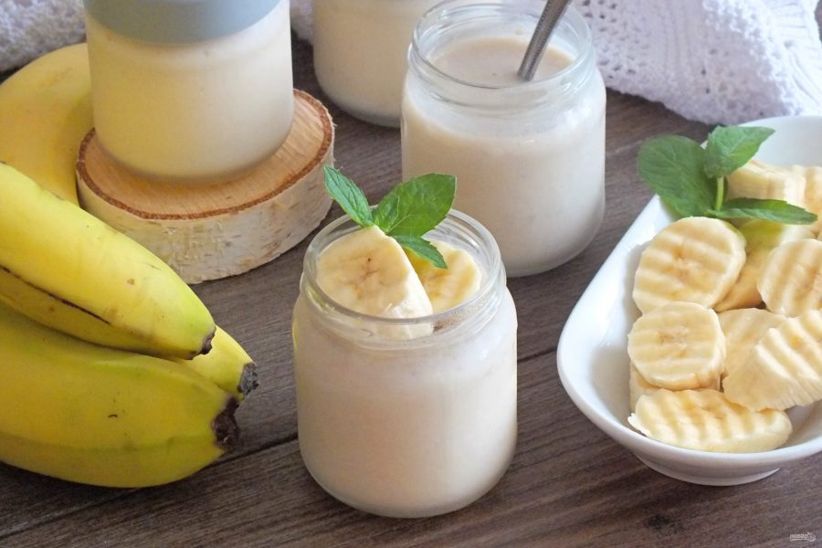 Домашний йогурт "Банановый" - фото шаг 8
