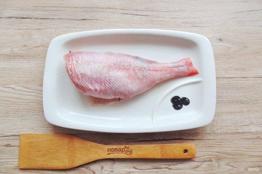 Рыба с сельдереем в духовке - фото шаг 2