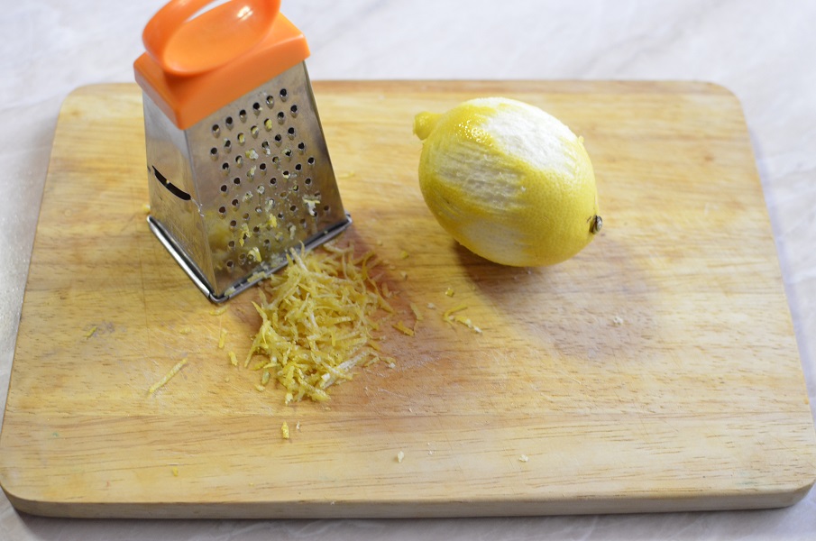 Простой лимонный бисквит: шаг 1